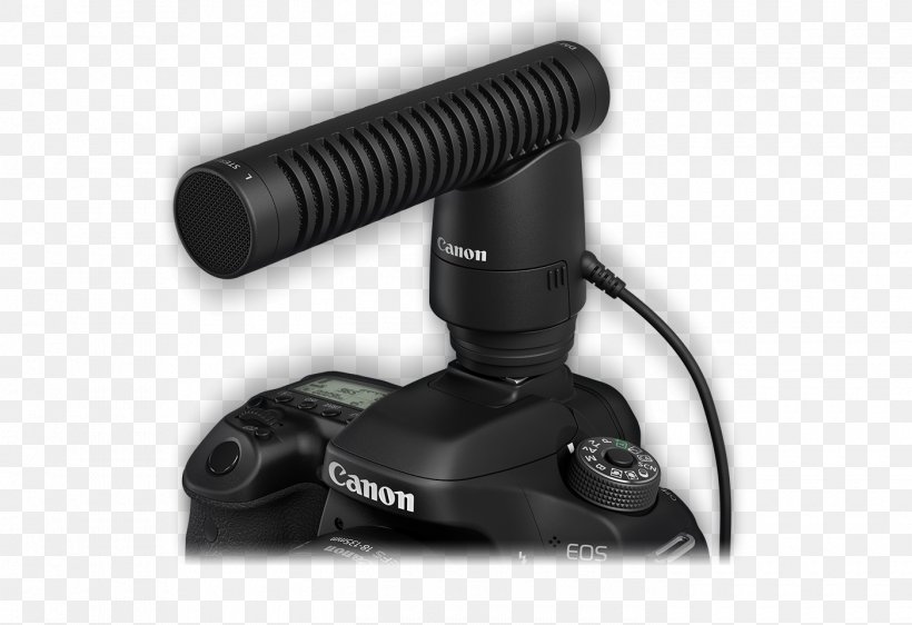 Microphone Canon EOS 80D Canon DM E1 Camera Stereophonic Sound, PNG, 1400x960px, Microphone, Audio, Audio Equipment, Camera, Camera Accessory Download Free