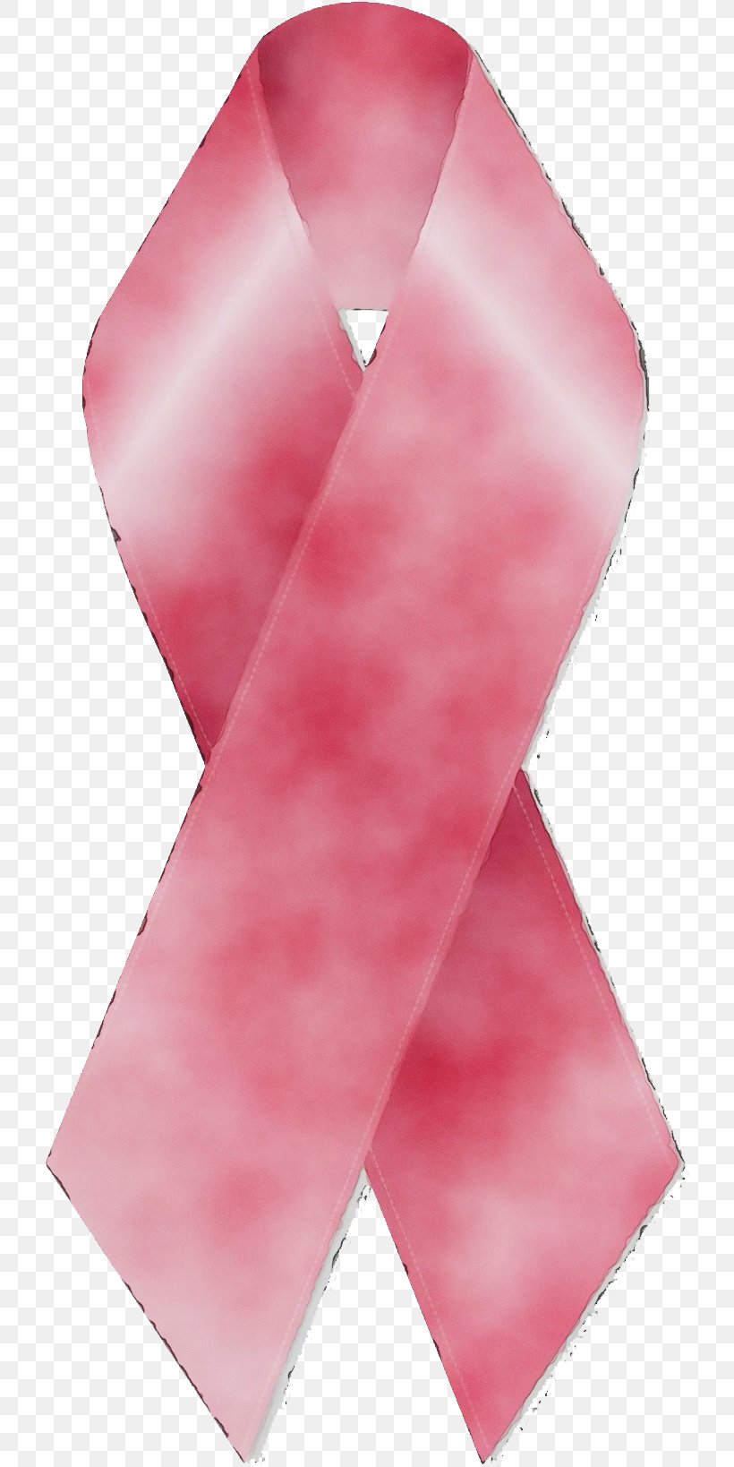 Pink Ribbon Magenta Fashion Accessory Scarf, PNG, 720x1638px, Watercolor, Fashion Accessory, Magenta, Paint, Pink Download Free