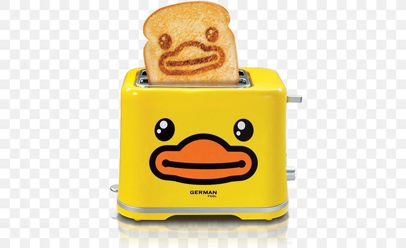 Toaster Duck Home Appliance Oven, PNG, 500x500px, Toast, Bduck, Bread Machine, Breakfast, Cooking Download Free