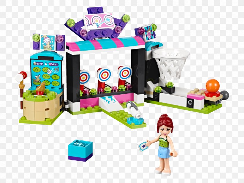 LEGO 41127 Friends Amusement Park Arcade LEGO Friends Lego Minifigure, PNG, 2400x1800px, Lego Friends, Amusement Park, Construction Set, Lego, Lego Group Download Free