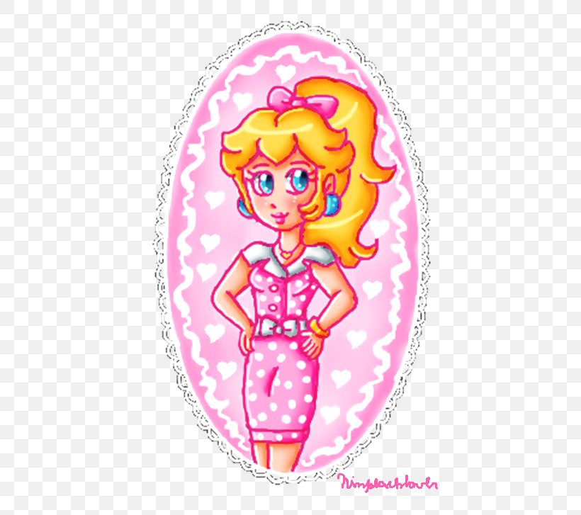 Princess Peach Mario Cartoon Clip Art, PNG, 500x727px, Princess Peach, Art, Barbie, Cartoon, Character Download Free