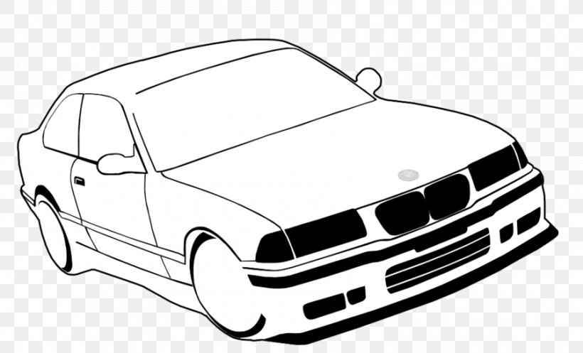 BMW 3 Series Car BMW M3 Graphics, PNG, 900x546px, Bmw, Automotive Design, Automotive Exterior, Black And White, Bmw 3 Series Download Free