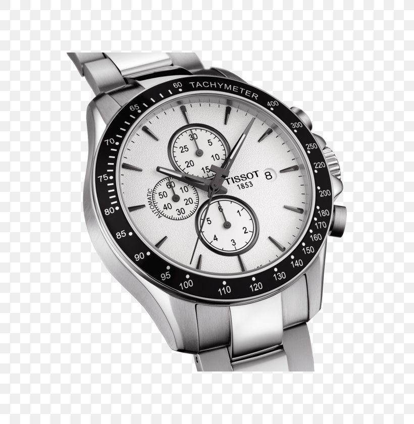 Chronograph Automatic Watch Tissot Clock, PNG, 555x840px, Chronograph, Automatic Watch, Brand, Clock, Metal Download Free