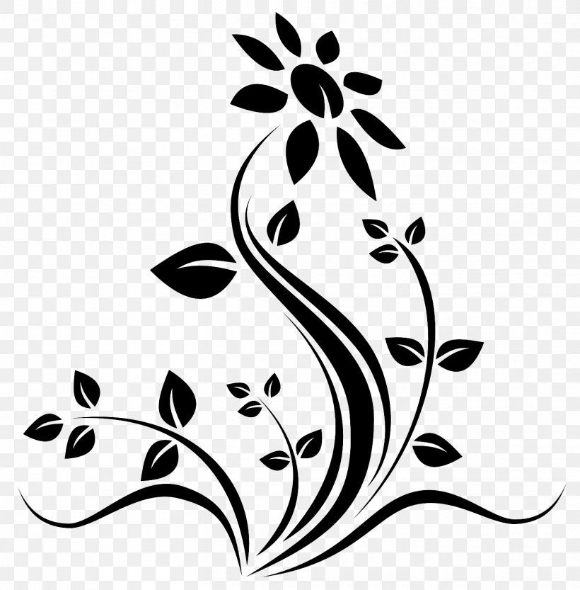 Flower Silhouette Clip Art, PNG, 1454x1478px, Flower, Alimento Saludable, Art, Black, Black And White Download Free