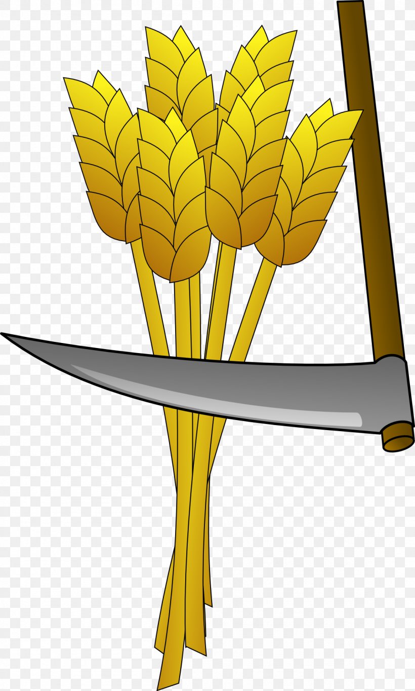Sickle Agriculture Clip Art, PNG, 1154x1920px, Sickle, Agriculture, Branch, Commodity, Flower Download Free
