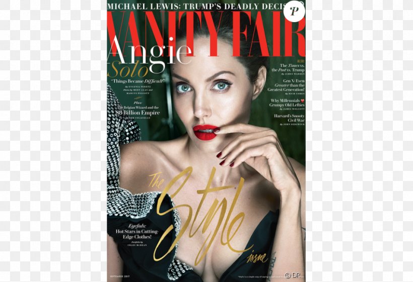 Angelina Jolie First They Killed My Father Vanity Fair Bell's Palsy Divorce, PNG, 950x650px, Angelina Jolie, Actor, Advertising, Album Cover, Billy Bob Thornton Download Free