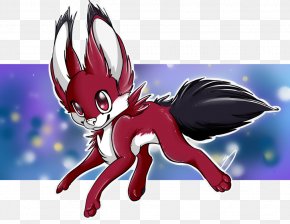 Painted Fox - Art Painting Canidae Furry Fandom Sculpture PNG