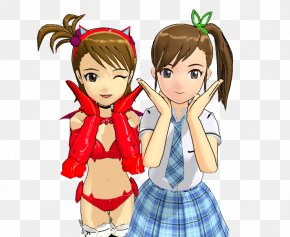 Twins - Brown Hair Clothing Friendship Clip Art PNG
