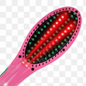 Pink Brushes - Hair Iron Brush Hair Straightening Hair Dryers Hair Styling Tools PNG