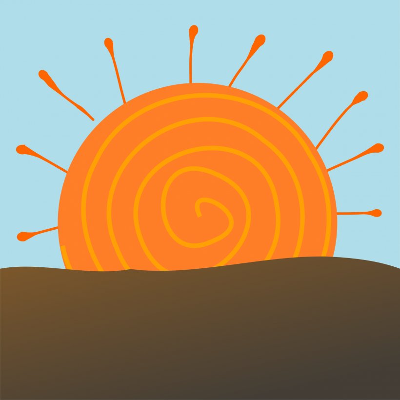 Sunrise Clip Art, PNG, 2400x2400px, Sunrise, Animation, Line Art, Orange, Sky Download Free