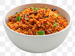 African Food - Delicious Bowl Of Jollof Rice PNG