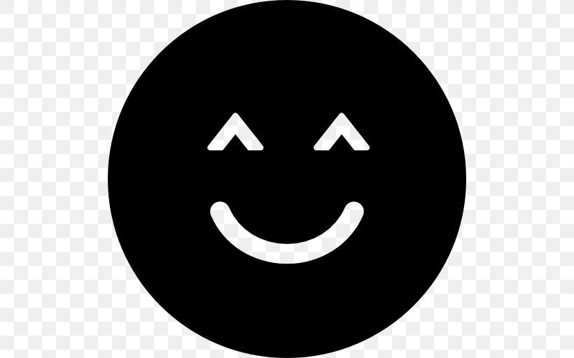 Emoticon Smiley Sadness Symbol, PNG, 512x512px, Emoticon, Black, Black And White, Emoji, Emotion Download Free