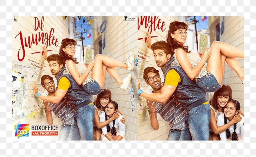 Film Bollywood Beat Juunglee Romantic Comedy Box Office, PNG, 744x505px, Watercolor, Cartoon, Flower, Frame, Heart Download Free