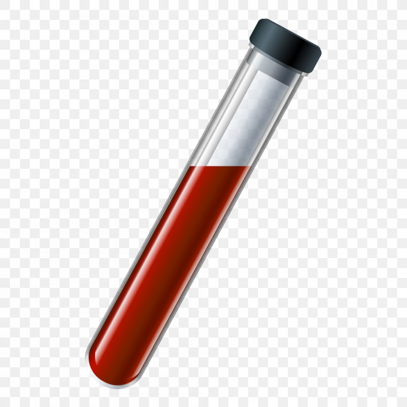 Test Tube Blood Test Chemistry, PNG, 1000x1000px, Test Tube, Blood, Blood Donation, Blood Test, Cartoon Download Free
