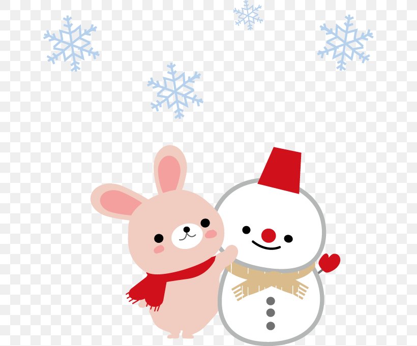 Winter Snowman Rabbit., PNG, 650x681px, Christmas Ornament, Art, Blog, Character, Chiba Prefecture Download Free