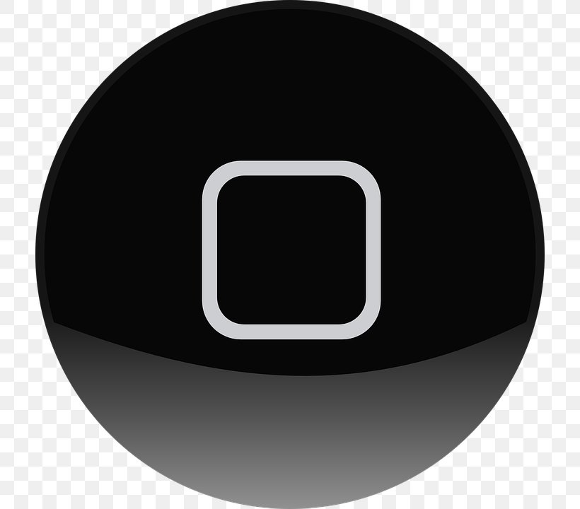IPhone 4S IPhone 3G Button, PNG, 720x720px, Iphone 4s, Apple, Black, Brand, Button Download Free