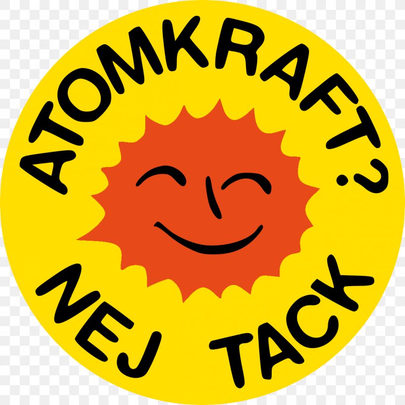 Smiling Sun Wyhl Nuclear Power Station Anti-nuclear Movement Nuclear Power Plant, PNG, 1154x1154px, Smiling Sun, Antinuclear Movement, Area, Bumper Sticker, Emoticon Download Free