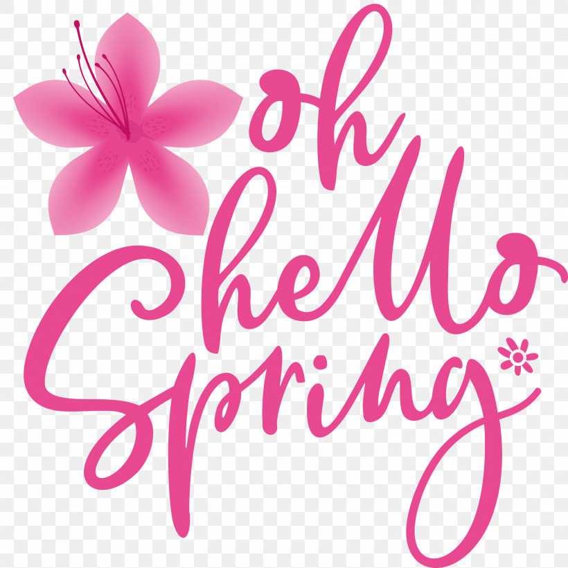 Oh Hello Spring Hello Spring Spring, PNG, 2996x3000px, Hello Spring, Biology, Flower, Logo, M Download Free