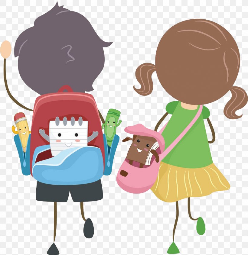 School Bag Royalty-free Illustration, PNG, 971x1000px, Watercolor, Cartoon, Flower, Frame, Heart Download Free