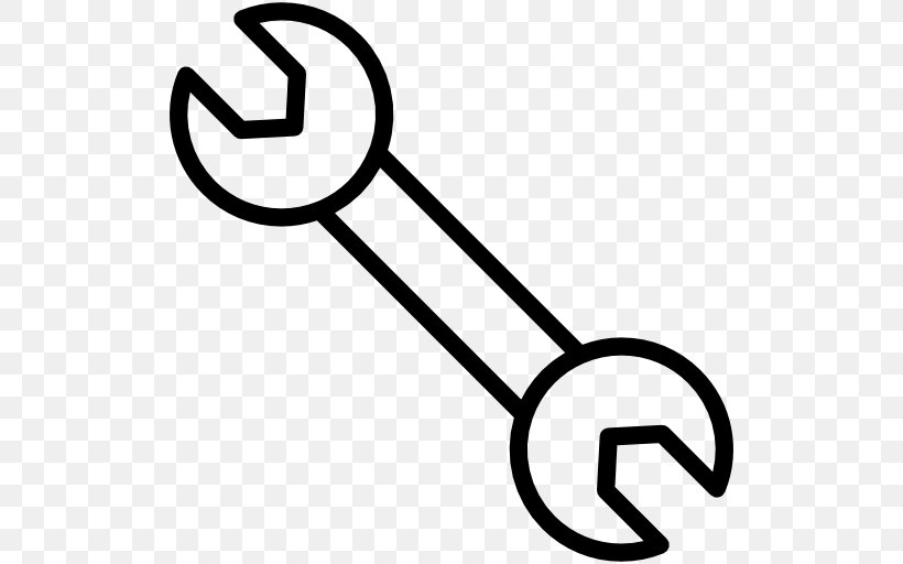 Spanners Tool Clip Art, PNG, 512x512px, Spanners, Artwork, Black And White, Body Jewelry, Royaltyfree Download Free