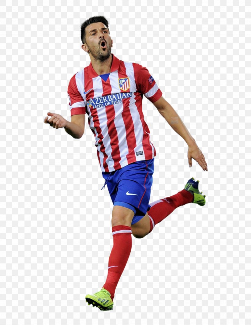 David Villa File - Atlxe9tico Madrid Real Madrid C.F. Football Player PNG