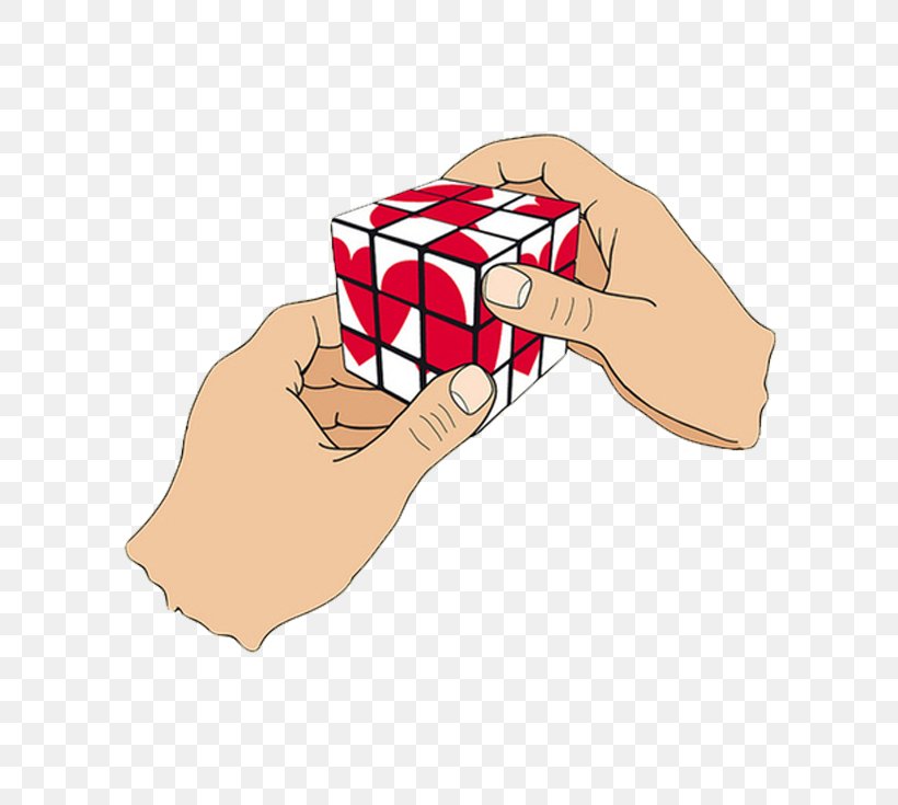 Rubiks Cube Thumb, PNG, 642x735px, Watercolor, Cartoon, Flower, Frame, Heart Download Free