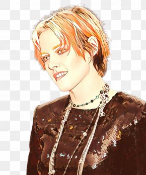 Hair Coloring Long Hair Blond Wig PNG