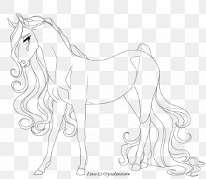 Horse - Line Art Drawing Horse Artist PNG