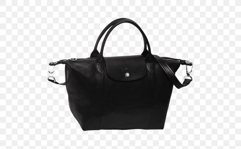 Longchamp Handbag Pliage Leather, PNG, 510x510px, Longchamp, Bag, Black, Brand, Fashion Download Free