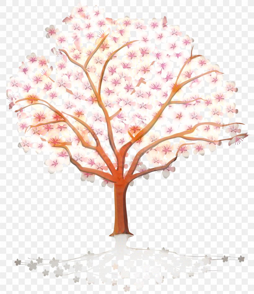 Cherry Blossom Tree Drawing, PNG, 2588x3000px, Cherry Blossom, Blossom, Branch, Cherries, Deciduous Download Free