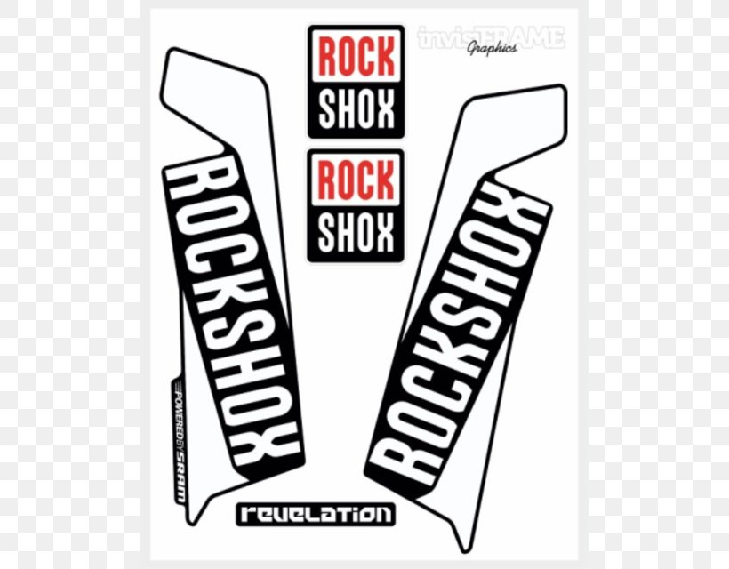 Logo RockShox Decal Sticker, PNG, 640x640px, Logo, Area, Array Data Structure, Bicycle Forks, Brand Download Free