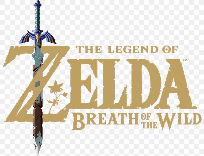 The Legend Of Zelda Breath Of The Wild Logo Video Game Brand Font Png 800x628px Legend