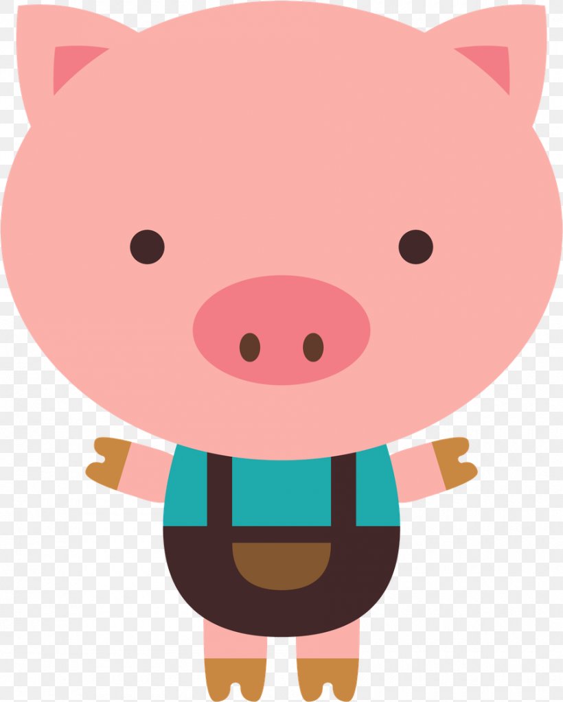Cartoon 3 Little Pigs Wolf