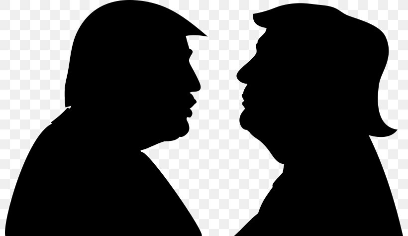 United States Silhouette Clip Art, PNG, 800x474px, United States, Black, Black And White, Donald Trump, Human Behavior Download Free
