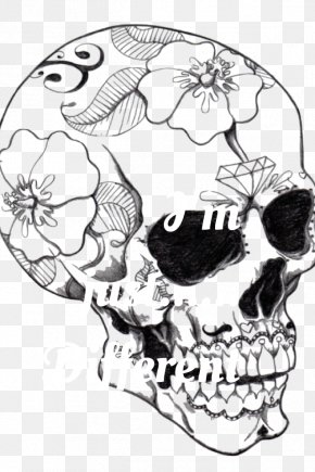Skull - Calavera Coloring Book Skull Day Of The Dead Adult PNG
