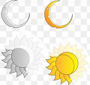 Sun - Crescent Clip Art PNG