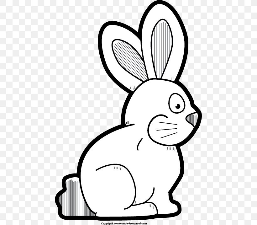 Domestic Rabbit Hare Clip Art White Chocolate, PNG, 470x717px, Domestic Rabbit, Area, Artwork, Black, Black And White Download Free