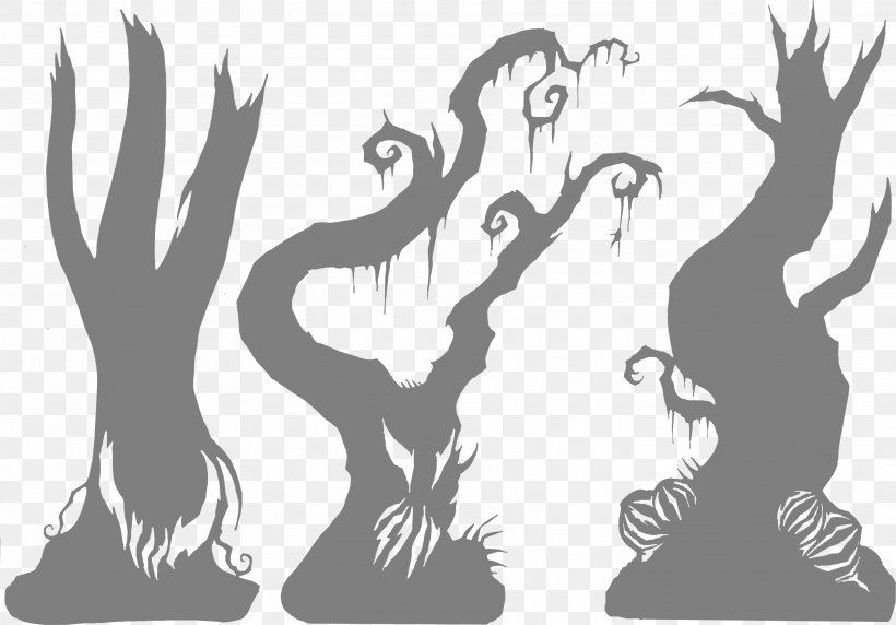 Drawing Tree Visual Arts, PNG, 2921x2039px, Drawing, Art, Black And White, Cartoon, Fictional Character Download Free