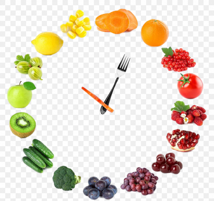 Fruit Vegetarian Food Clock Plant Food, PNG, 1000x940px, Fruit, Clock, Food, Plant, Vegetarian Food Download Free