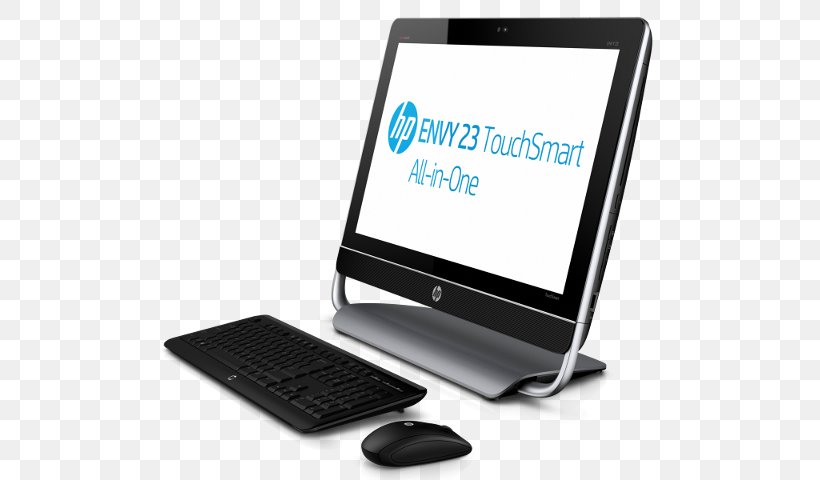 Hewlett-Packard All-in-one Desktop Computers HP TouchSmart HP Envy, PNG, 640x480px, Hewlettpackard, Allinone, Computer, Computer Accessory, Computer Hardware Download Free