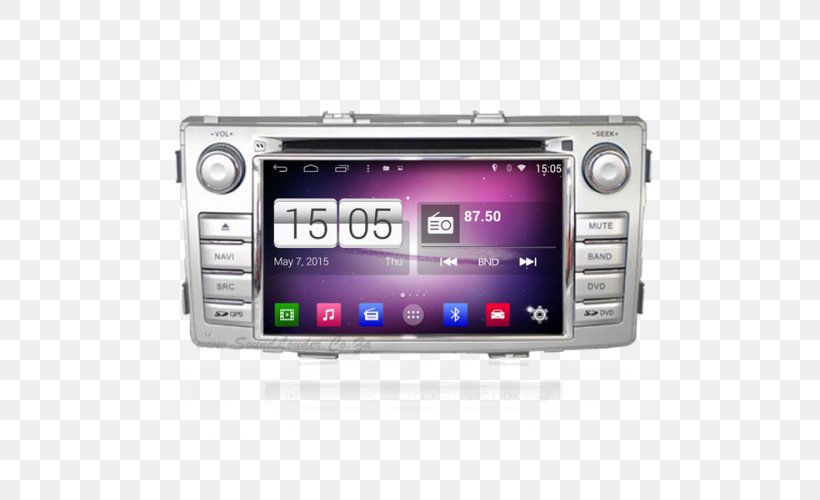 Toyota Fortuner Toyota Hilux Toyota Corolla Toyota Camry, PNG, 500x500px, Toyota Fortuner, Automotive Navigation System, Car, Dvd Player, Electronics Download Free