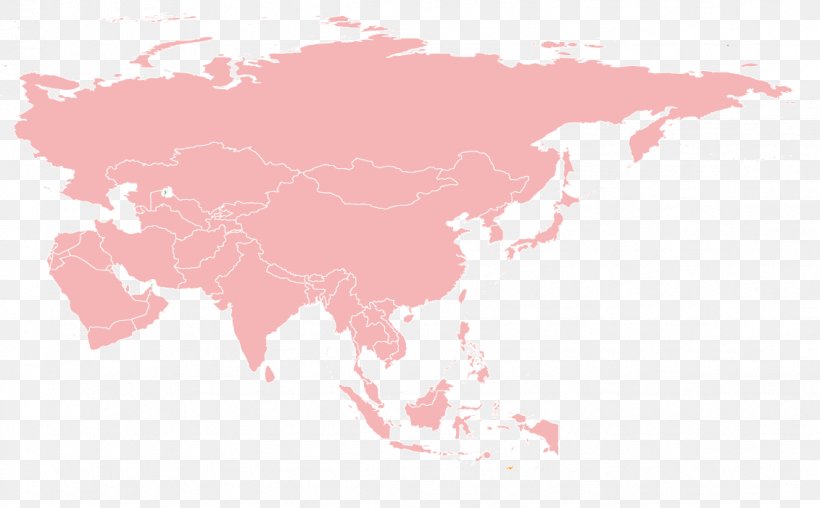 Asia Royalty-free World Map Vector Map, PNG, 1131x701px, Asia, Map, Mapa Polityczna, Pink, Red Download Free
