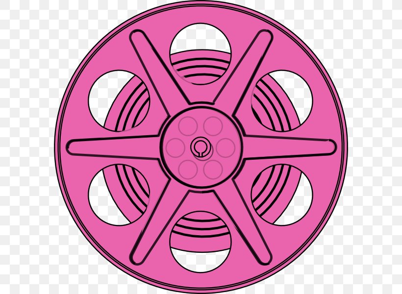 Clip Art Fishing Reels Video Hollywood, PNG, 600x600px, Reel, Alloy Wheel, Area, Bicycle Wheel, Bicycle Wheels Download Free