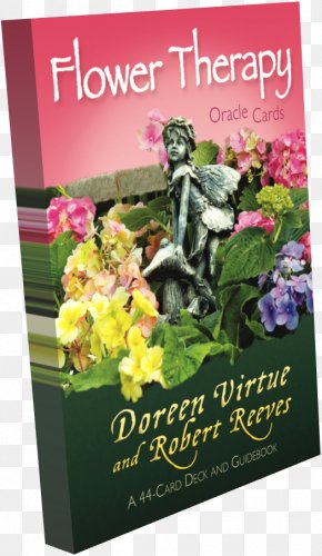 Book - Flower Therapy: Welcome The Angels Of Nature Into Your Life Messages From Your Angels Cards: Oracle Cards VirÃ¡gterÃ¡pia Healing With The Fairies: Oracle Cards Book PNG