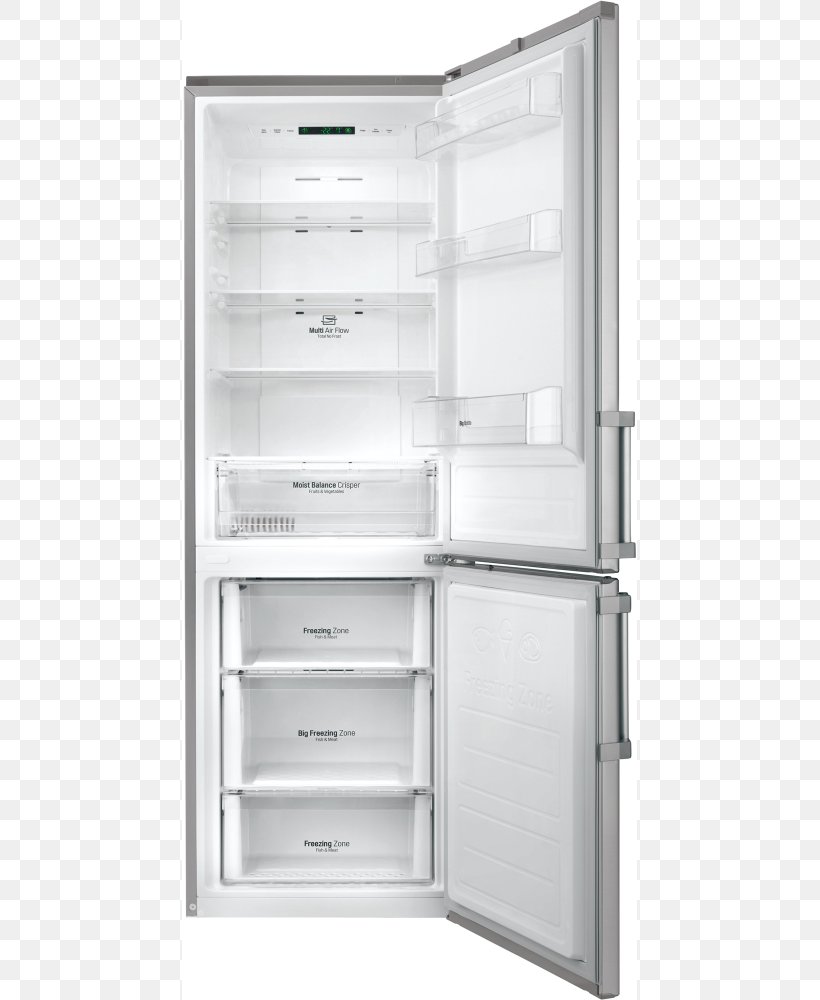 Refrigerator LG Electronics Auto-defrost Lec Frost Free Fridge Freezer TF55185W Freezers, PNG, 726x1000px, Refrigerator, Autodefrost, Consumer Electronics, Cooking Ranges, Efficiency Download Free