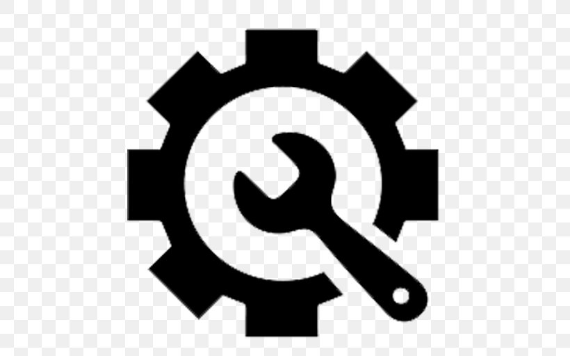 Symbol Mechanic, PNG, 512x512px, Symbol, Black And White, Brand, Drawing, Logo Download Free