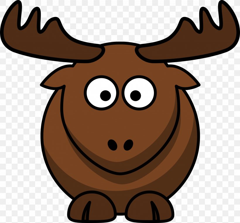 Elk Moose Cartoon Clip Art, PNG, 3333x3104px, Elk, Antler, Cartoon, Deer, Drawing Download Free