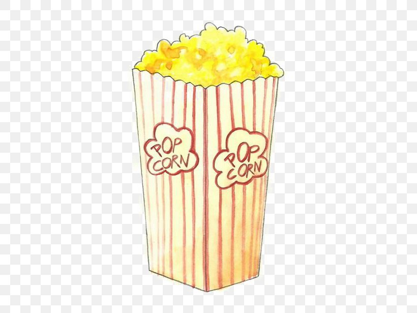 Popcorn Drawing Cinema Clip Art, PNG, 407x615px, Popcorn, Art, Baking Cup, Cartoon, Cinema Download Free