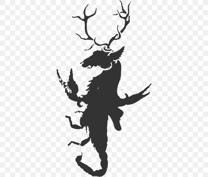 Reindeer Clip Art, PNG, 375x698px, Deer, Animal, Antler, Art, Black And White Download Free
