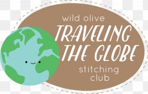 Globe Logo - Stitch Love: Sweet Creatures Big And Small: Cute Kitties And Cows And Cubs And More... And A Yeti Birth Control Shot Embroidery PNG